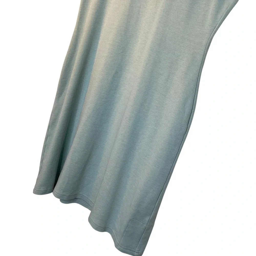 Horny Toad Womens Flexcel V-Neck Dress Green Tencel Blend Size M Athletic EUC